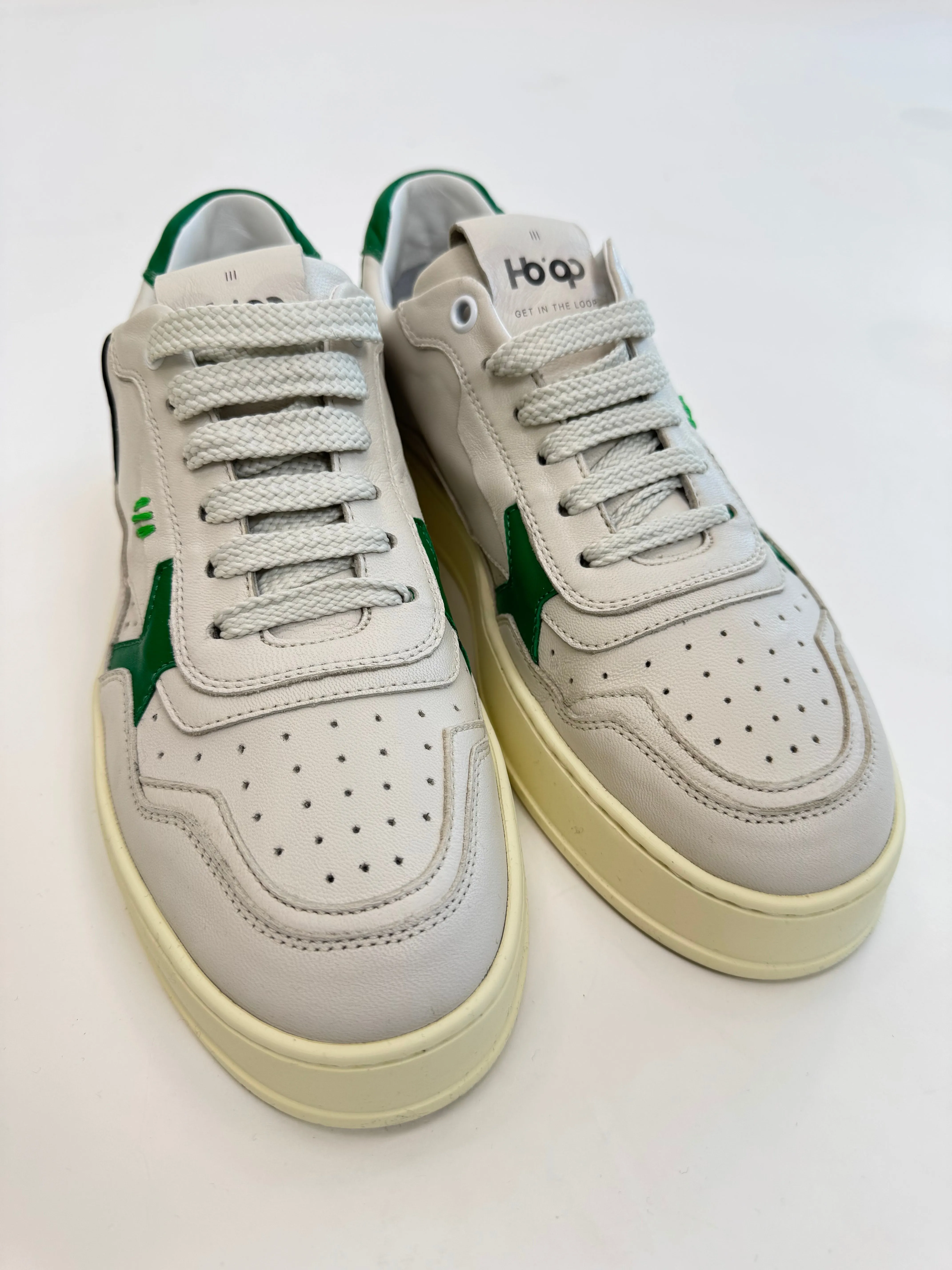 Sneaker Ho'op White Green