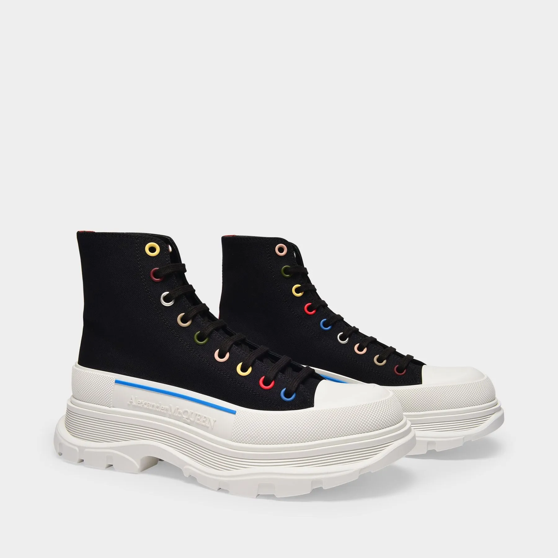 Sneakers Tread Slick en Toile Noire