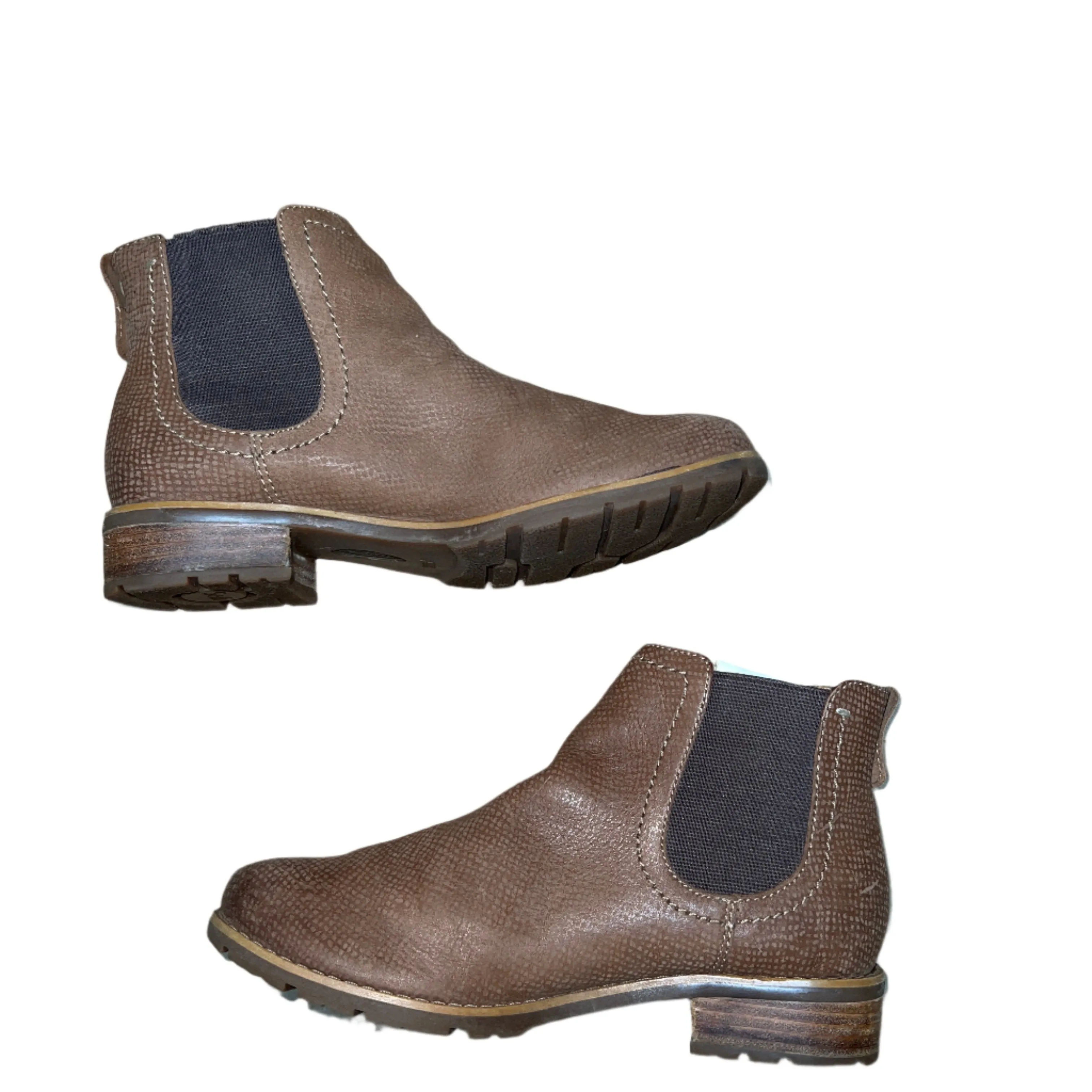 SOFFT Women's •Selby•  Slip-on Gored Leather Bootie Barley Leather 7M