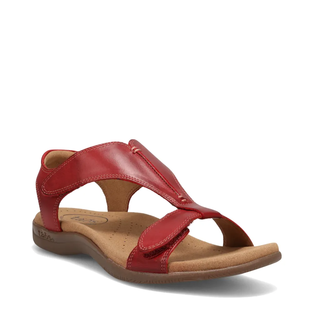 Taos Women's The Show Sandal in Red
