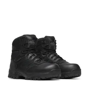 Thorogood 6" Deuce Black Waterproof Round Comp Toe Tactical Side-Zip Work Boot