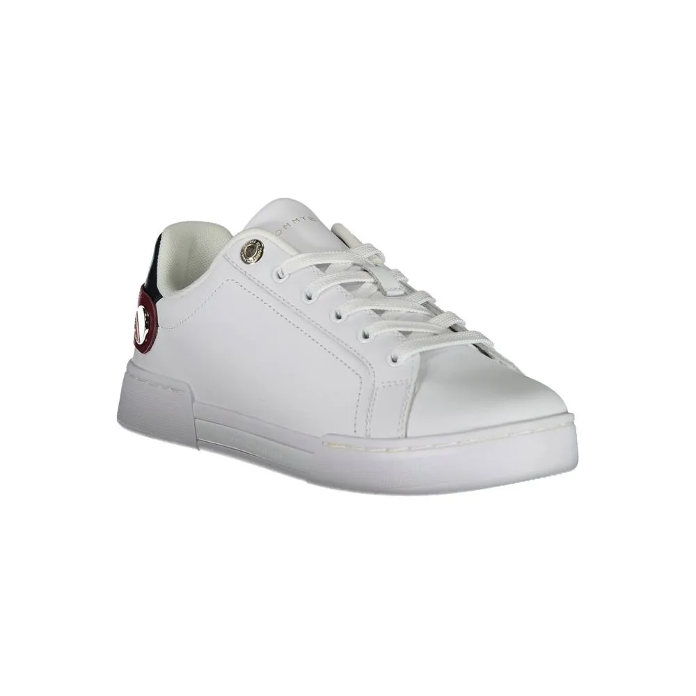 Tommy Hilfiger Eco-Chic White Lace-Up Sneakers