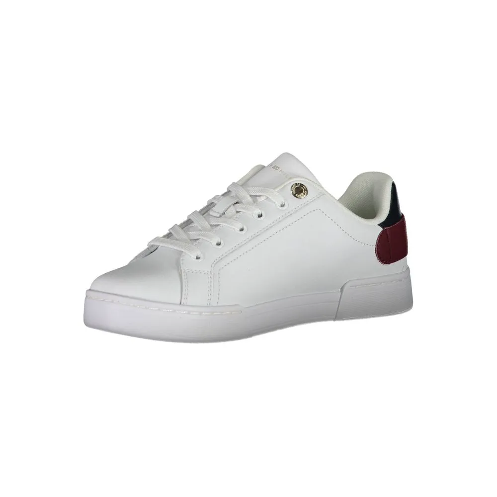 Tommy Hilfiger Eco-Chic White Lace-Up Sneakers