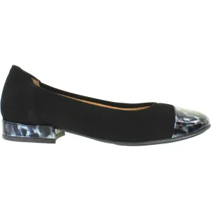 Women's Sabrinas Kyoto 77002 Black Suede/Blue Tortoise