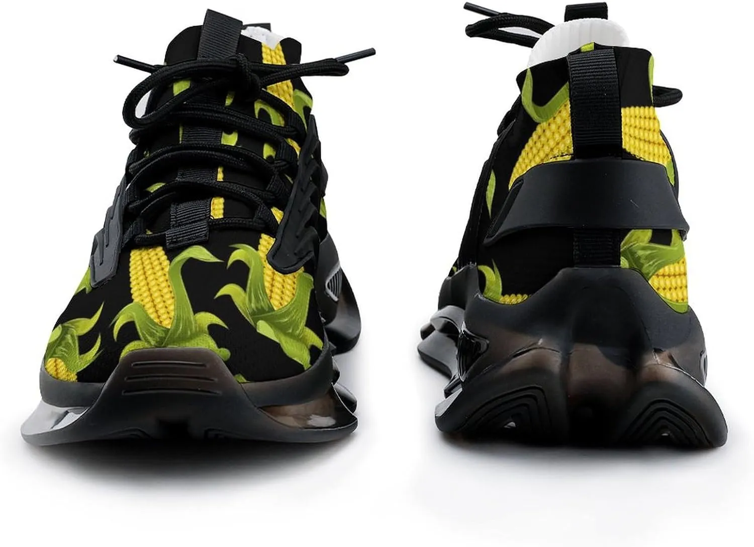Yellow Corns Vegan Men's Running Shoes Lightweight Walking Shoe Breathable Sneaker